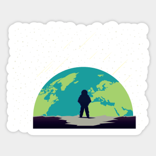 Rocket Man | Space Sticker